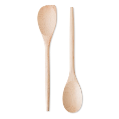 Kundenspezifischer Logo Wooden Spoons Wooden Cooking-Löffel stellte hölzernen Löffel ein