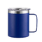 Edelstahl-Trommel-Spill Proof With-Griff des Kaffee-kundenspezifischer Logo-12oz doppel-wandiger