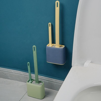 Tiefer Reinigungstoiletten-Schüssel-Reinigungs-Bürsten-wasserundurchlässiger Halter-an der Wand befestigter Halter