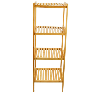 Versatile Bamboo-Badezimmer-Organisator Lagerregal Zubehör 18,9 X 12,6 X 43,3 Zoll