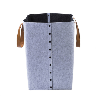 Moderne Polyester-Felt-Speicherkörbe für die Organisation von Kleidung