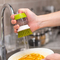 Amazon Hot Sale Küchenreinigung Handflächenbürste Küchenwaschtopf Geschirrspülen Hinzufügen von automatischer flüssiger Topfseifenabgabe