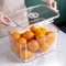 Freie M Size Clear Stackable Behälter Bpa für Kühlschrank-Küchen-Gemüse