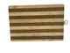 Dauerhaftes Rechteck-Bambusschneidebrett mit Ring