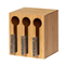 3-6L Bambus-Organisator-Boxen Holz Western Restaurant Messer und Gabel Besteck Organisation