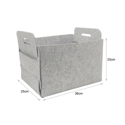 Custom Modern Storage Baskets Set 100% Polyester Felt Behälter für die Organisation von Haushaltsgegenständen