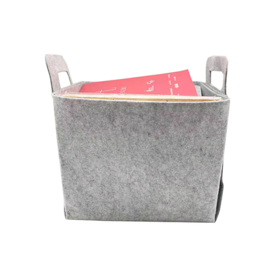 Custom Modern Storage Baskets Set 100% Polyester Felt Behälter für die Organisation von Haushaltsgegenständen