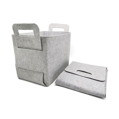 Custom Modern Storage Baskets Set 100% Polyester Felt Behälter für die Organisation von Haushaltsgegenständen