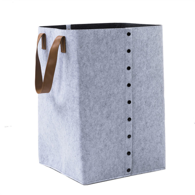 Moderne Polyester-Felt-Speicherkörbe für die Organisation von Kleidung