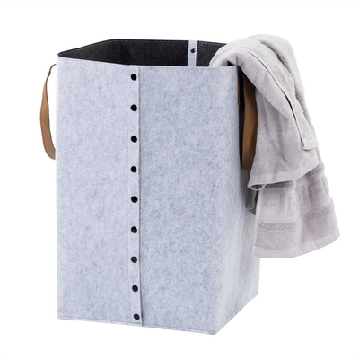 Moderne Polyester-Felt-Speicherkörbe für die Organisation von Kleidung