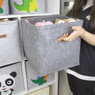 Einfach zusammenklappbare modernen Haushalt Lagerkörbe Lösung Opp-Tasche Verpackt kundenspezifisches Paket