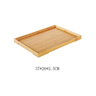 Eco-Friendly Bambus-Küchenhandtuchhalter Custom Logo Holzteller Set zum Kochen