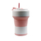 zusammenklappbare Trinkglas-Reise-Becher-Kaffeetasse BPA des Silikon-550ml frei