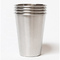 Kaffee-Edelstahl-Thermosflasche-Schale 8oz 12oz 16oz stapelbare mit Silikon-Deckel