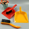 Rotes Gelbgrün Polypropylen-Tischplatten-Mini Dustpan And Brush Sets