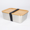 Bambusspeicher-Nahrungsmittelbehälter 400ML 800ML 1500ML der küchen-SS304